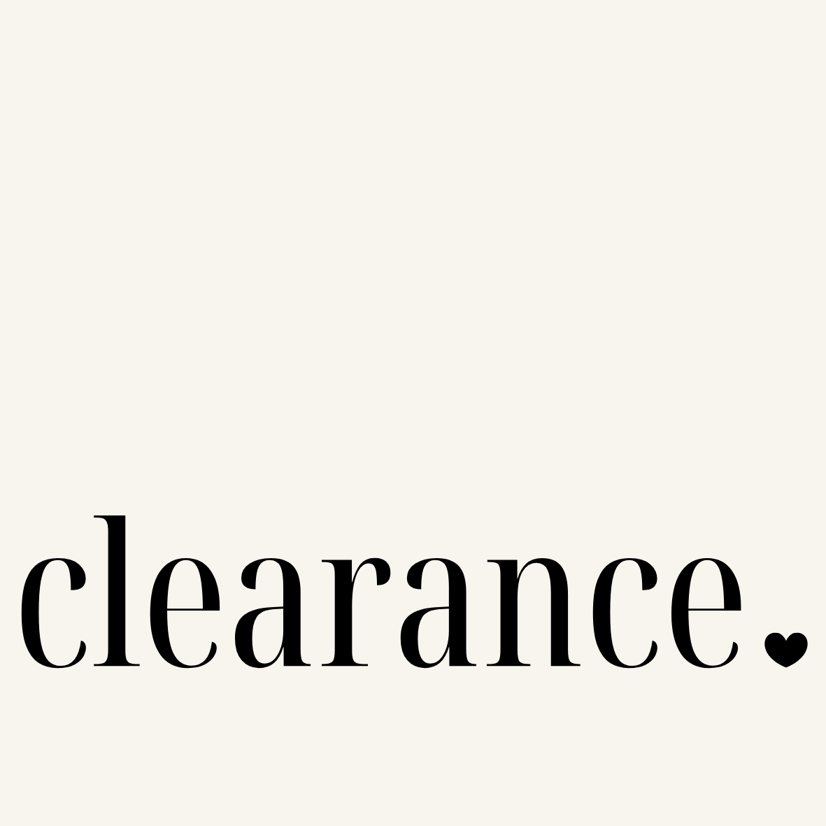 Clearance