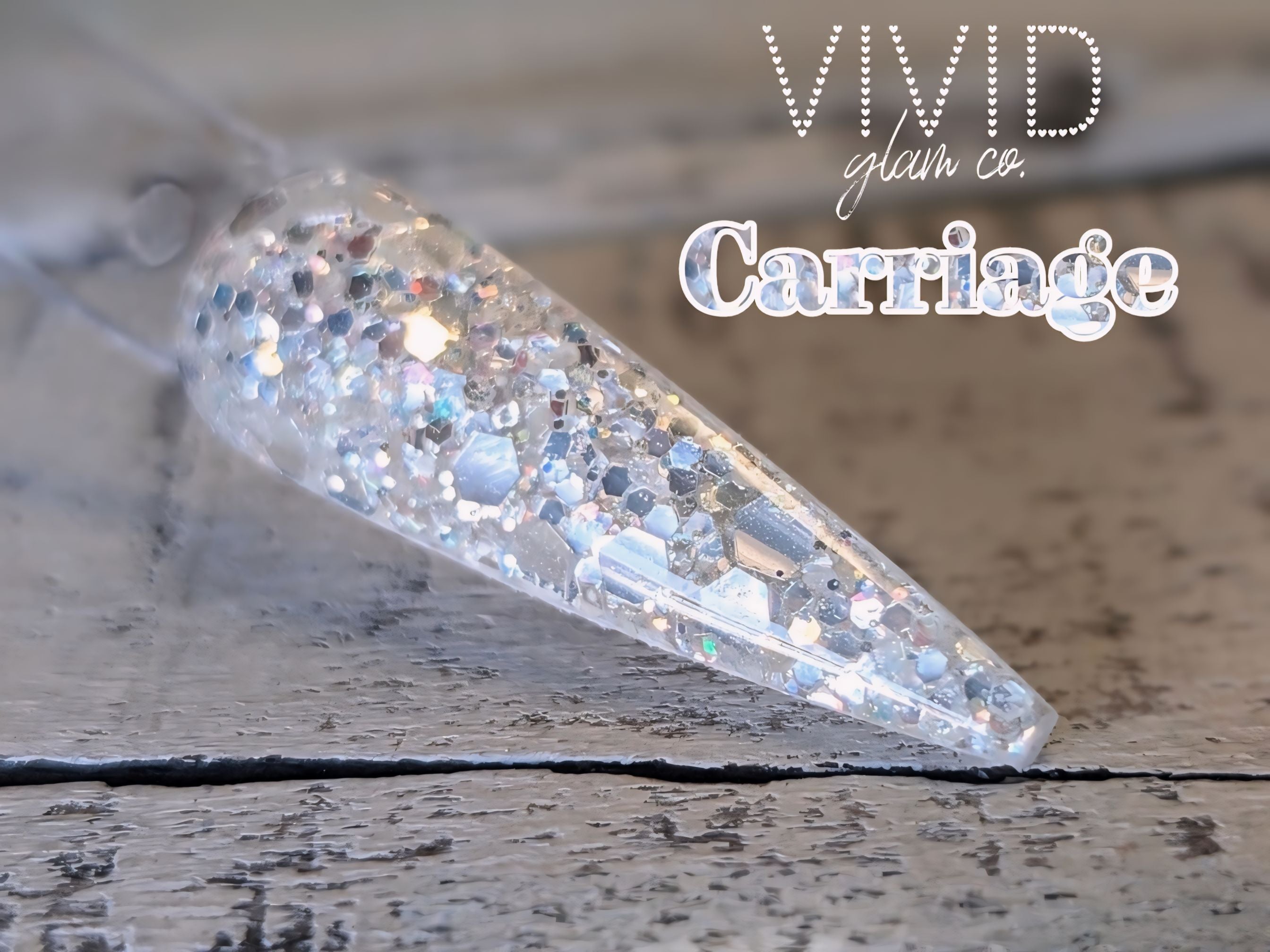 Carriage - Glitter Dip Powder