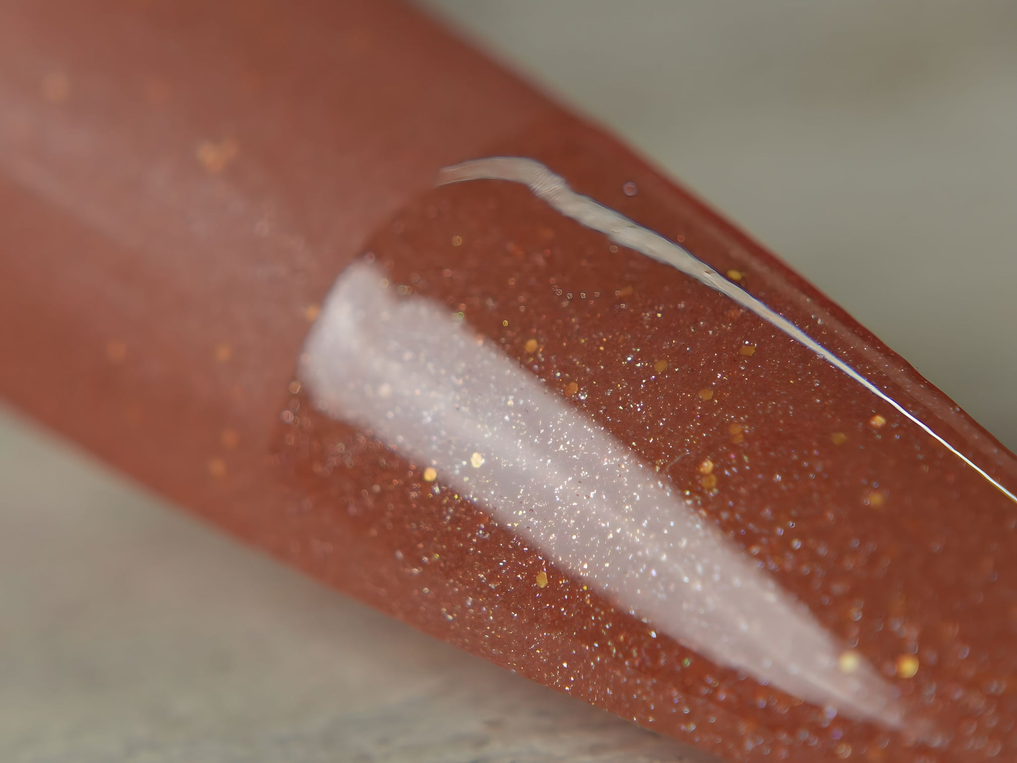 Toasted Peach - Shimmer Dip Powder