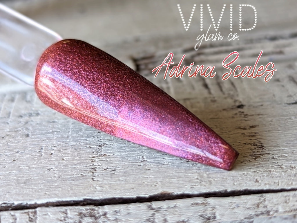 Adore Nail Dipping Dip Powder  Chameleon Powder chrome and dip powder Vivid Glam Co
