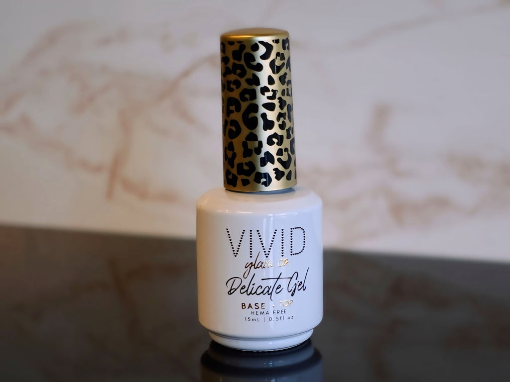 Delicate Gel - Base + Top (HEMA FREE) Vivid Glam Co