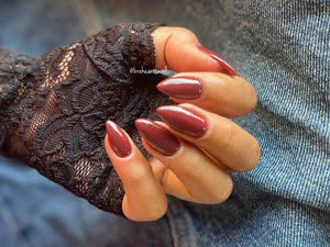 Lace Glam Glove - Black