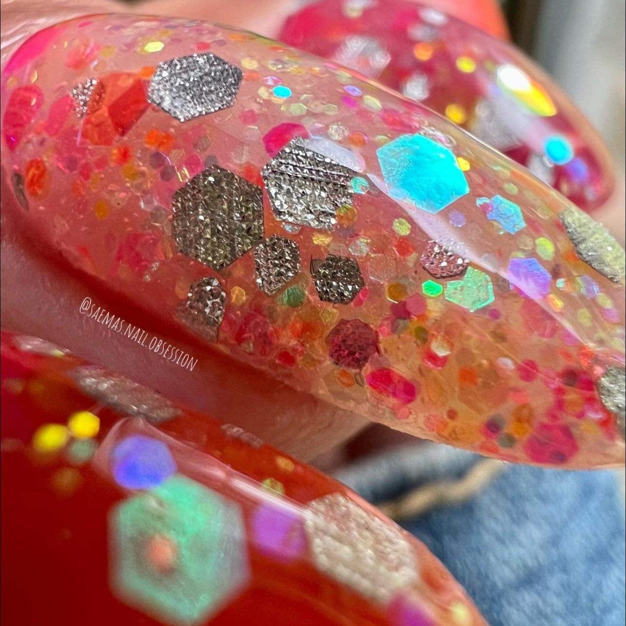 Don't Kill My Vibe - Glitter Dip Powder
