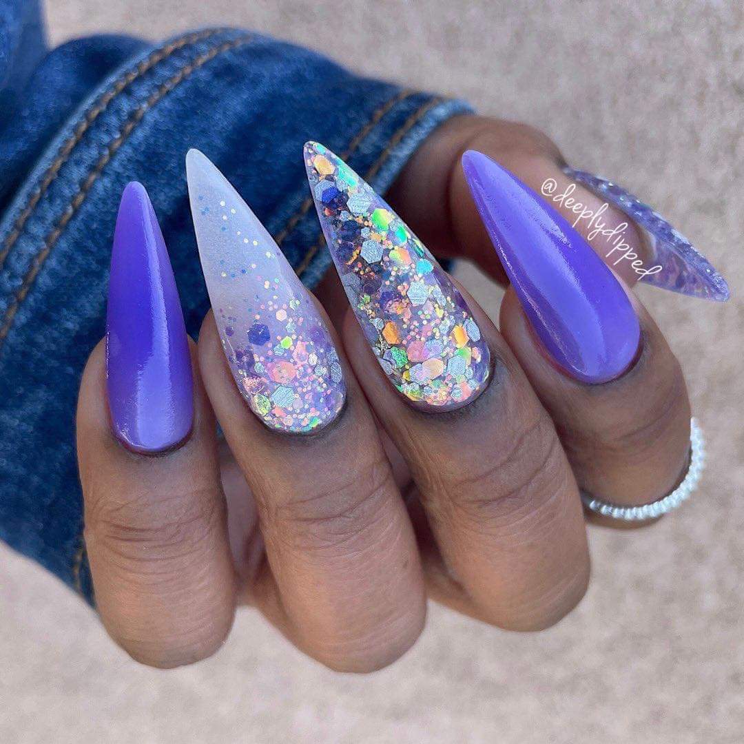 Just Vibing - Glitter Dip Powder