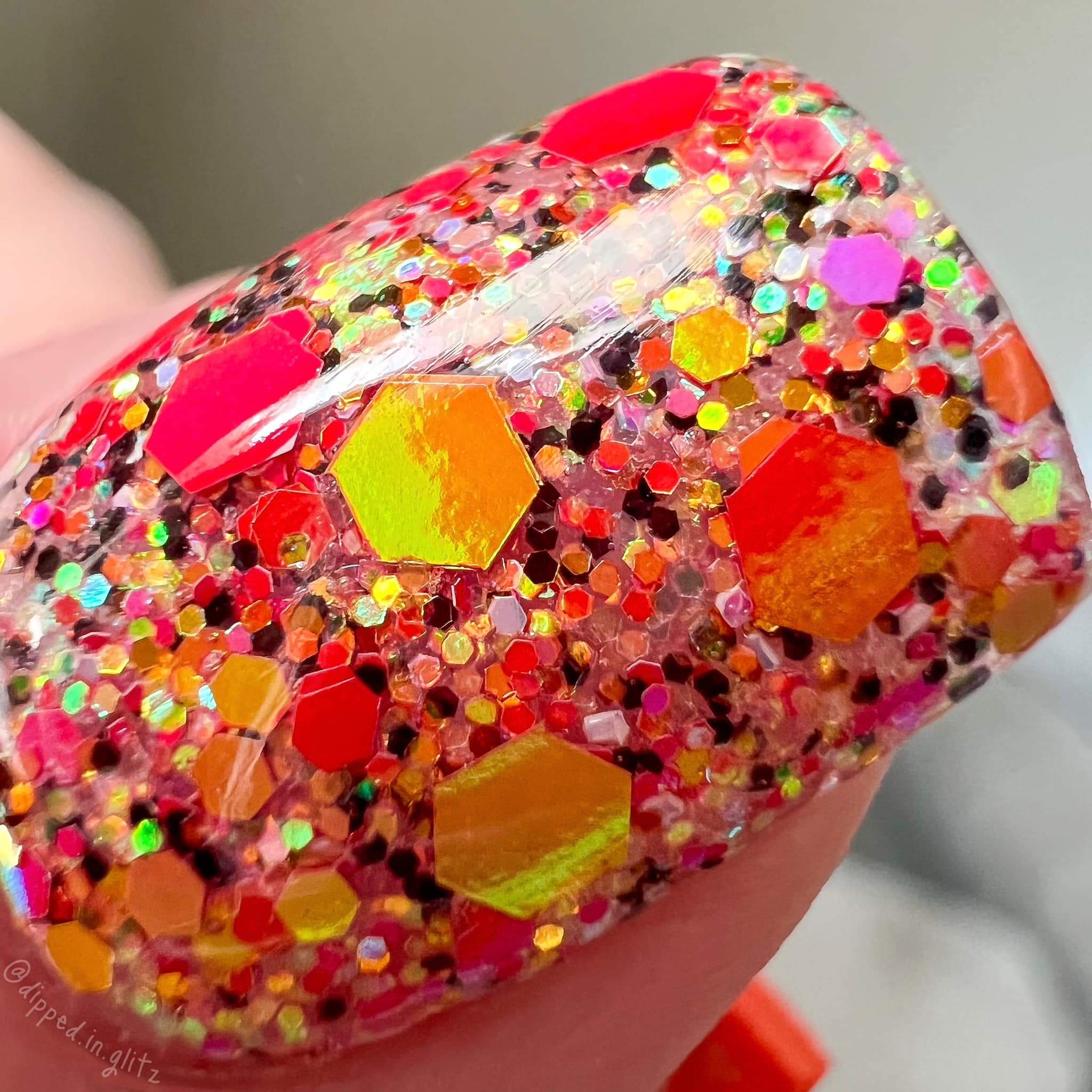 Apple Of My Eye - Glitter Dip Powder
