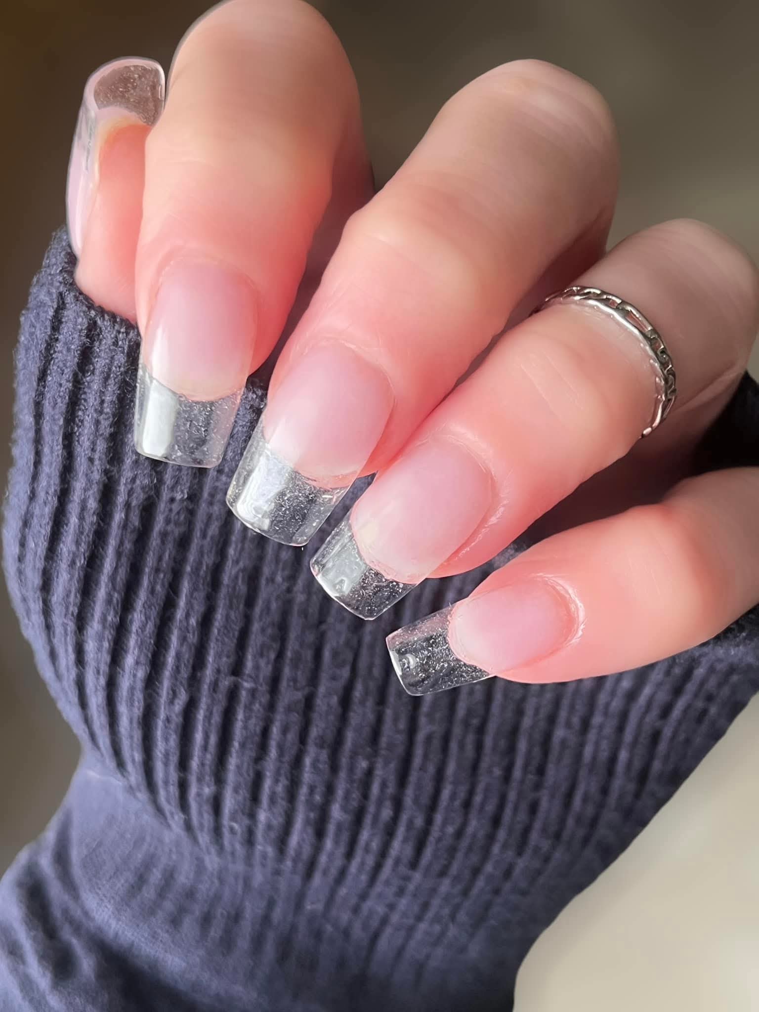 Sharp Square Short Gelly Tips in
