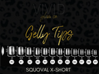 Squoval X-Short Gelly Tips