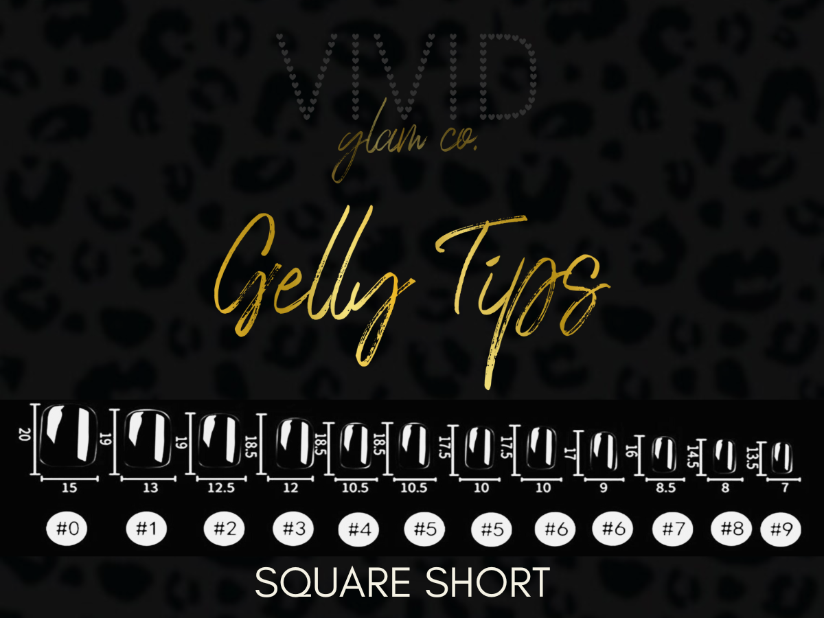 Square Short Gelly Tips