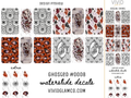 Ghosted #0008 - Waterslide Nail Decals