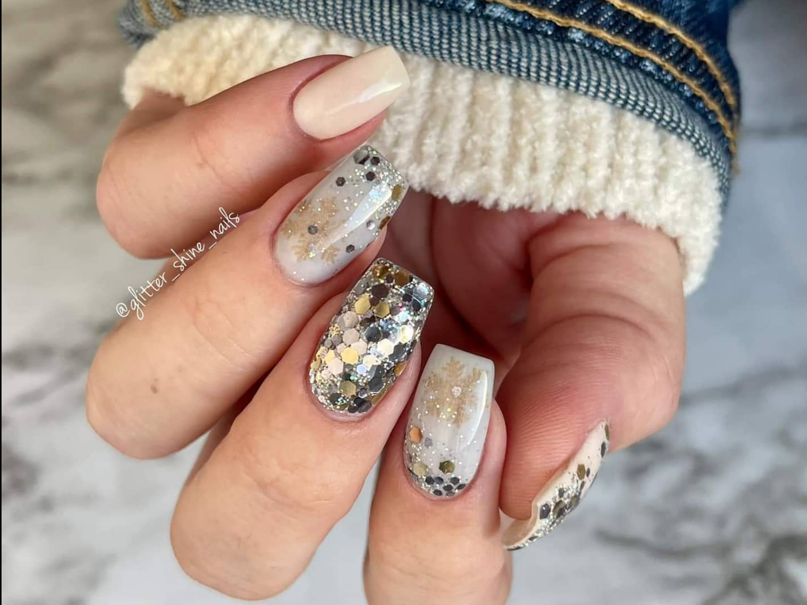 Frosty Pine - Glitter Dip Powder