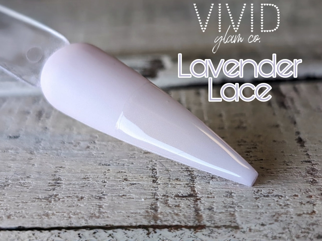 Lavender Lace - Solid Dip Powder