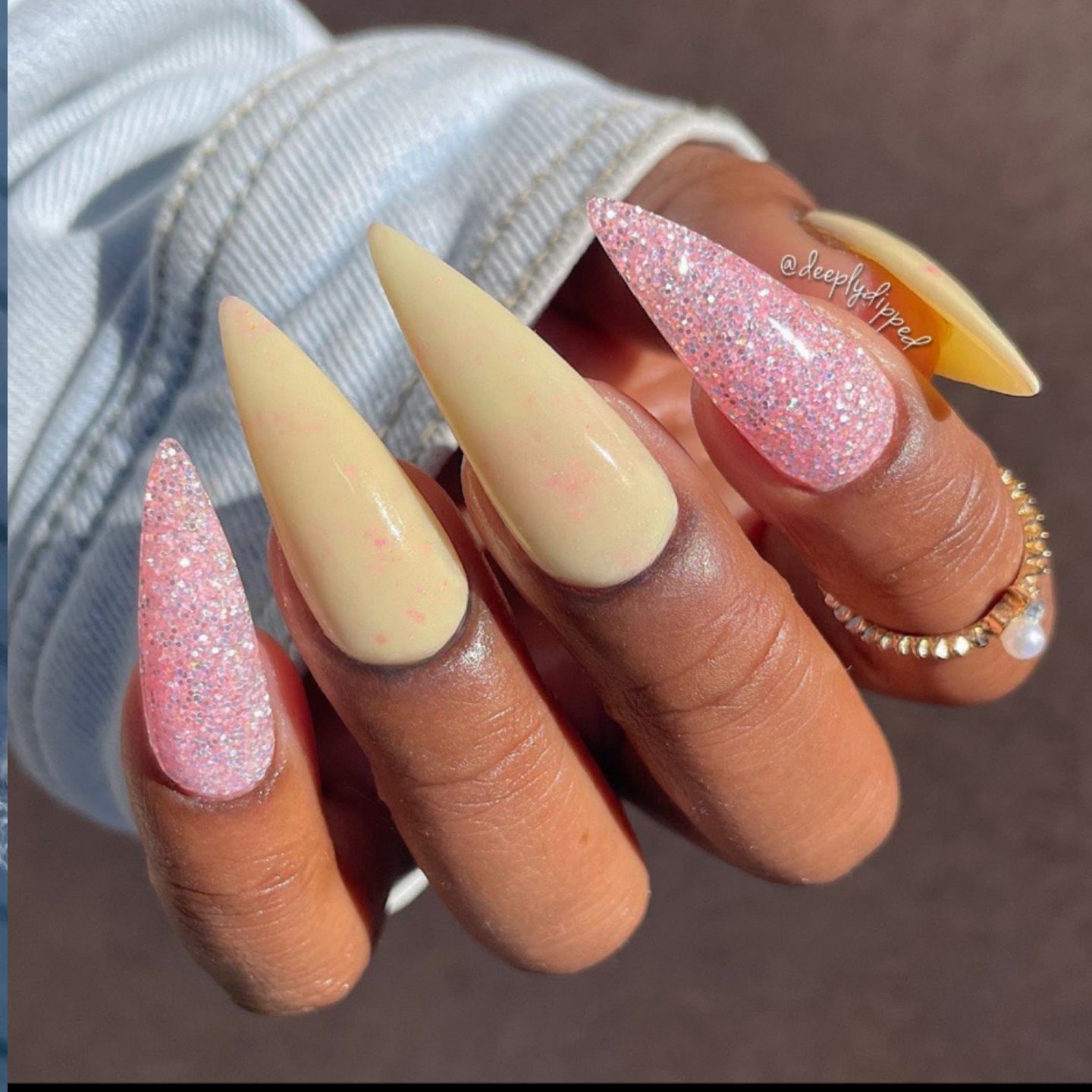 Pink Lemonade - Glitter Dip Powder