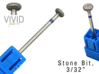 Stone Bit, 3/32", Fine