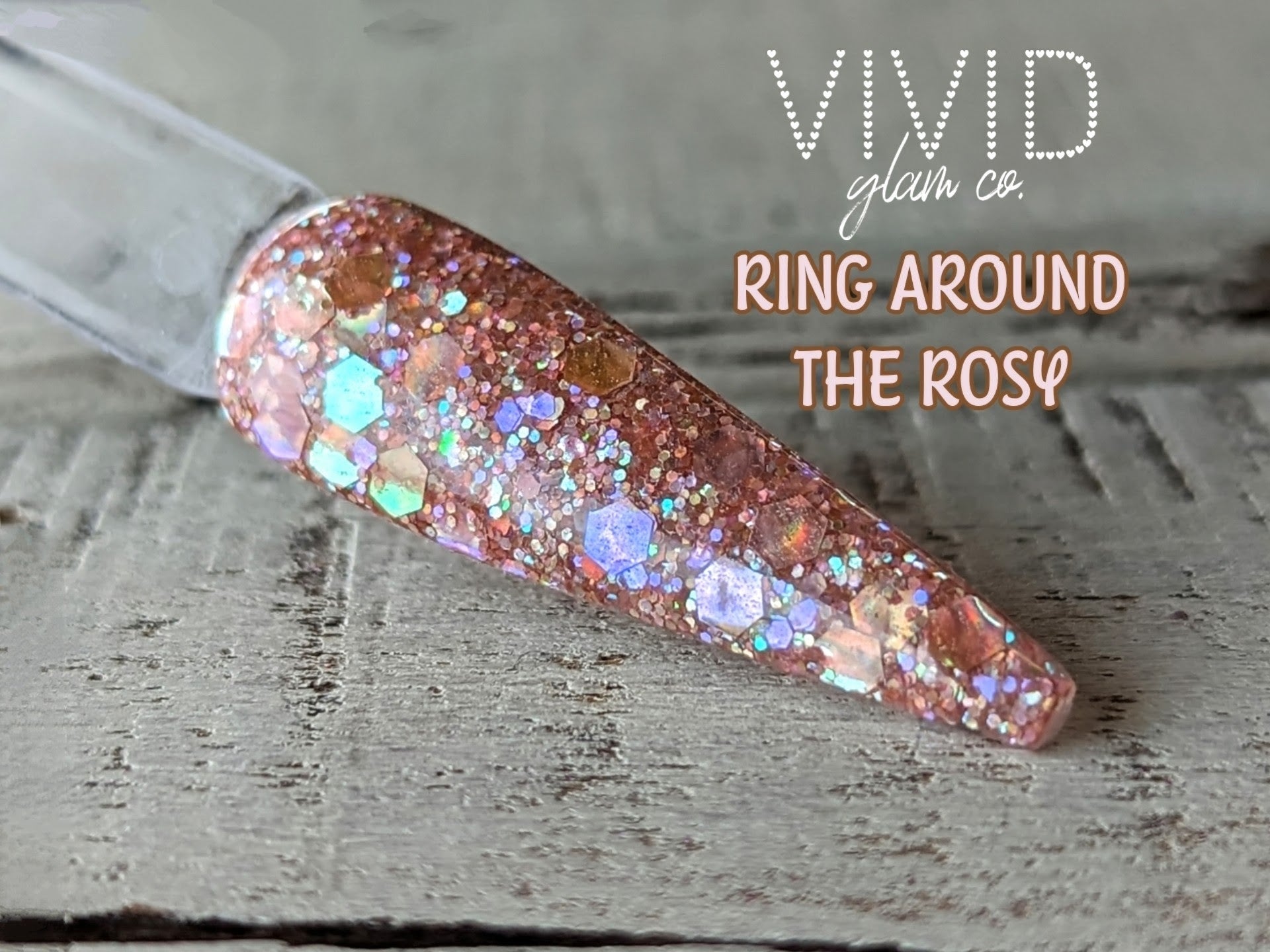 Ring Around The Rosie - Glitter Dip Powder