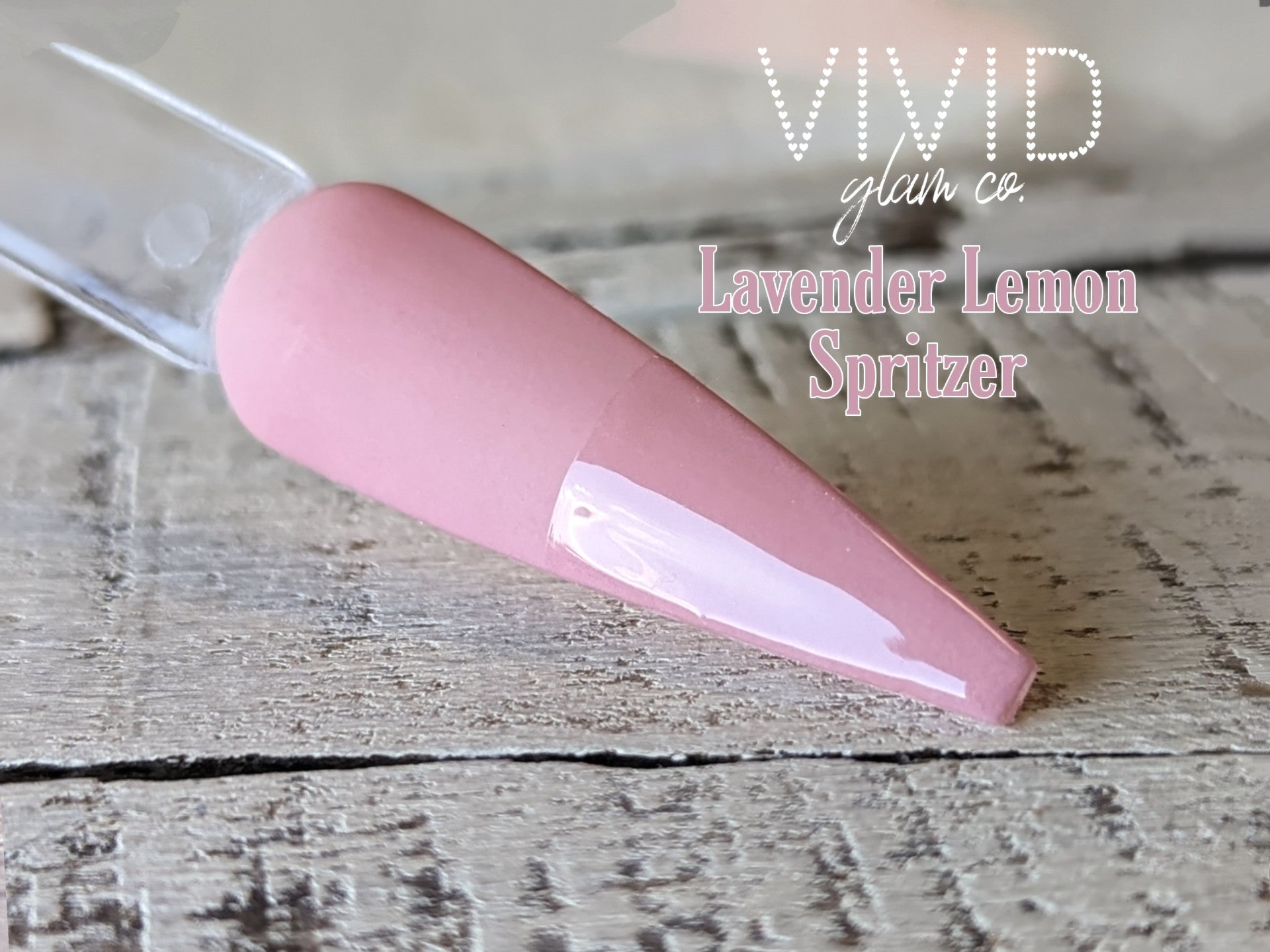 Lavender Lemon Spritzer - Solid Dip Powder
