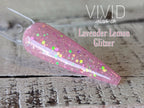Lavender Lemon Glitzer - Glitter Dip Powder