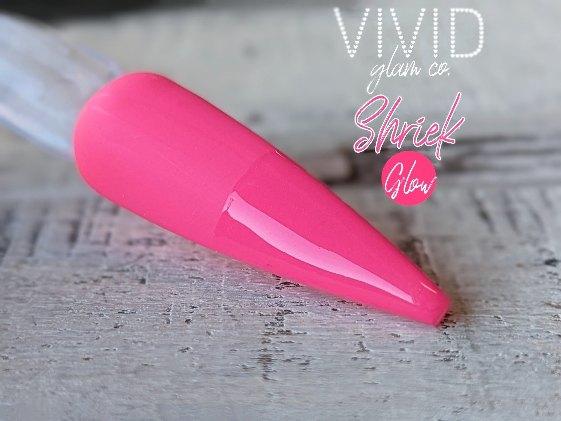 Shriek- Glow Dip Powder