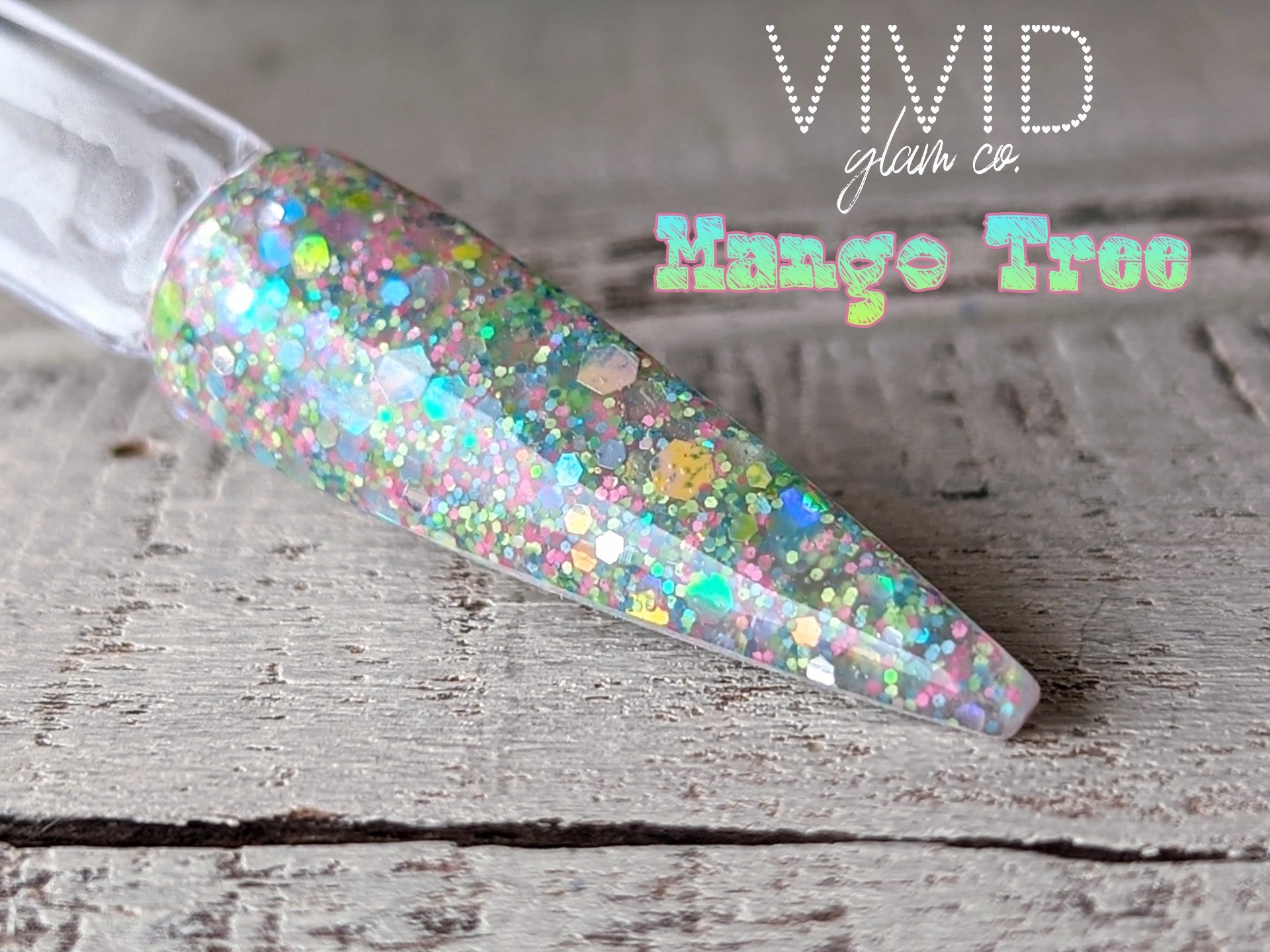Mango Tree - Glitter Dip Powder
