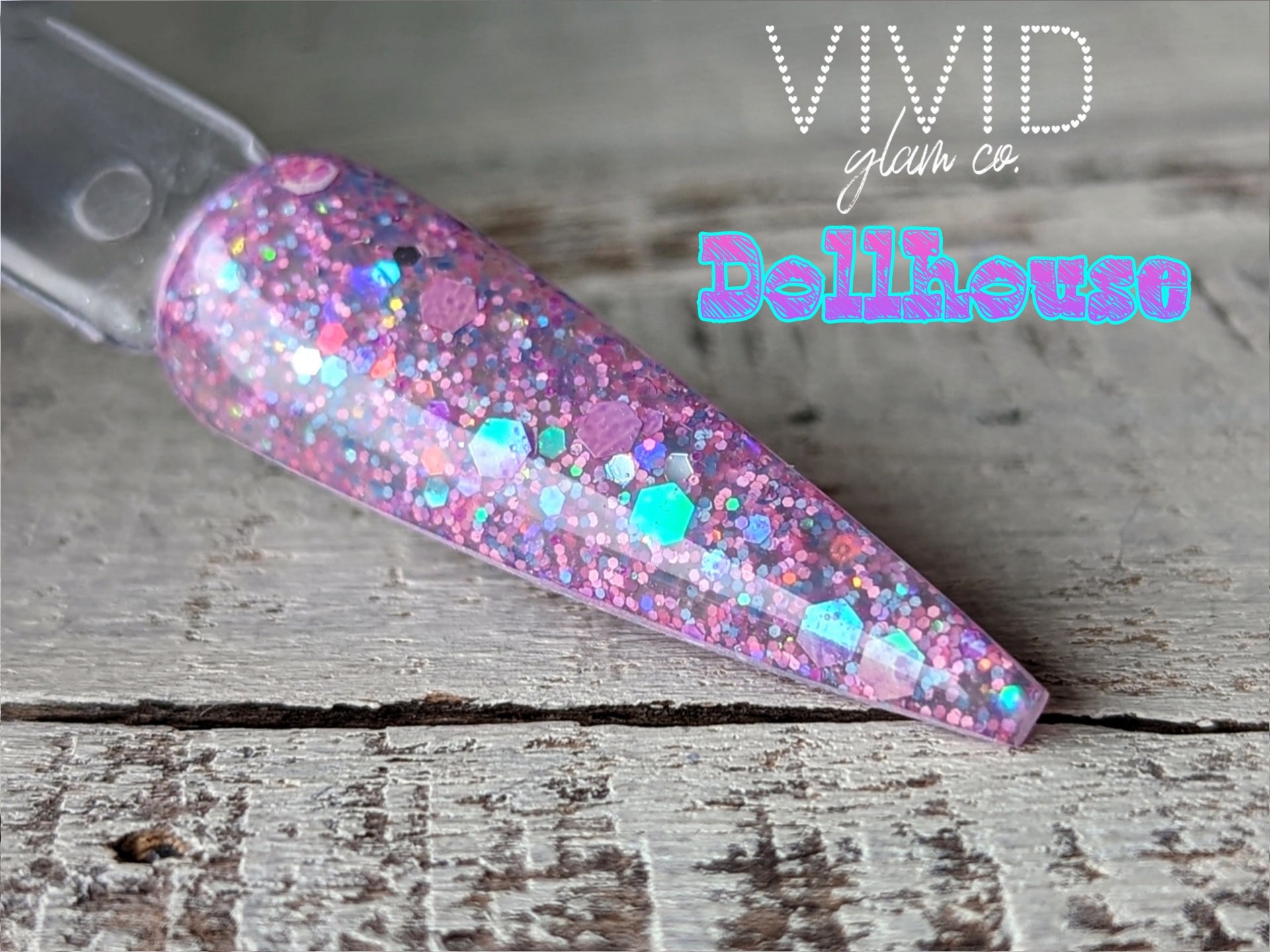 Dollhouse - Glitter Dip Powder