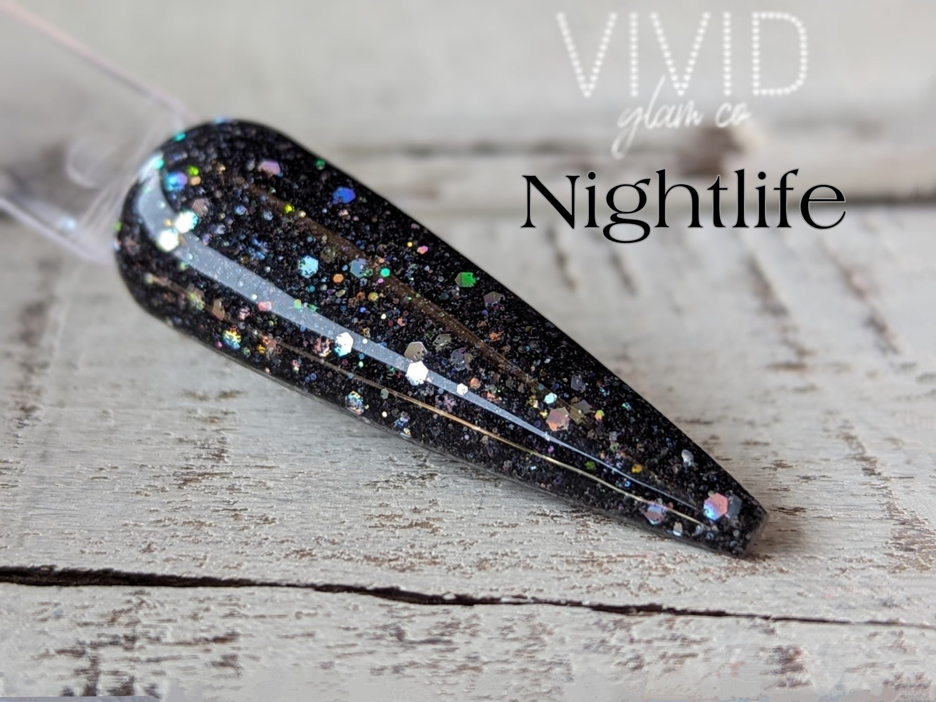Nightlife - Glitter Dip Powder