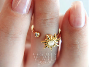 Sunny Spinner Ring - Gold (925)