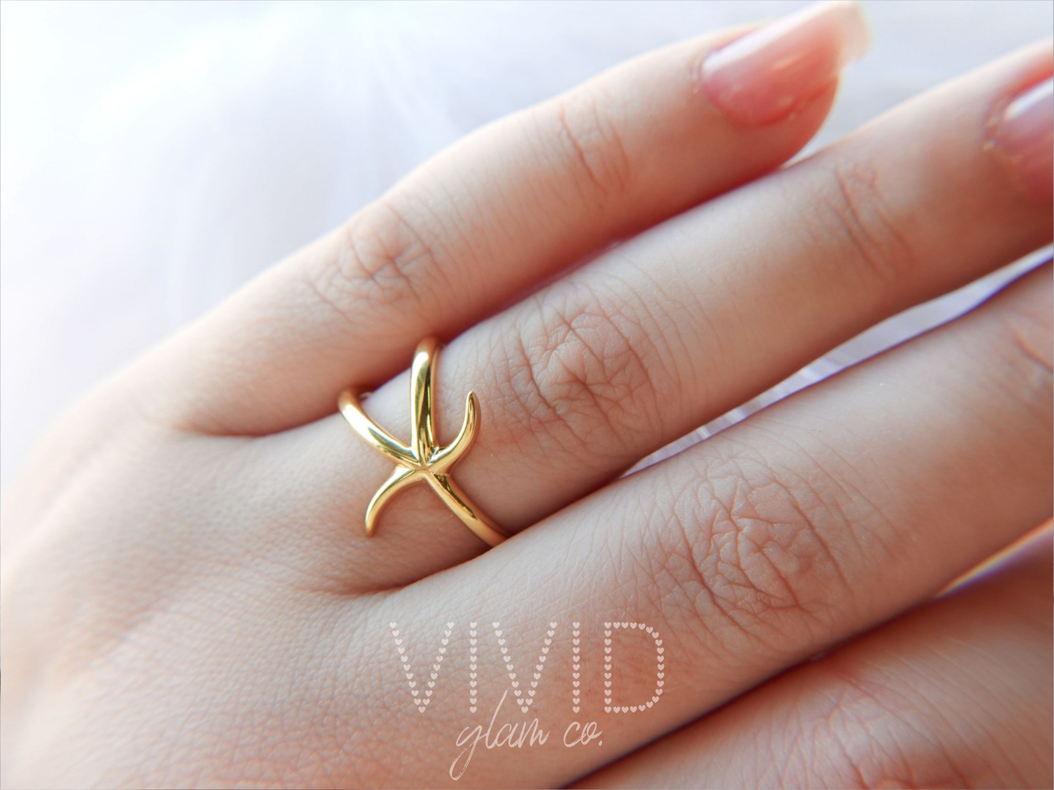Sea Star Ring - Gold (925)