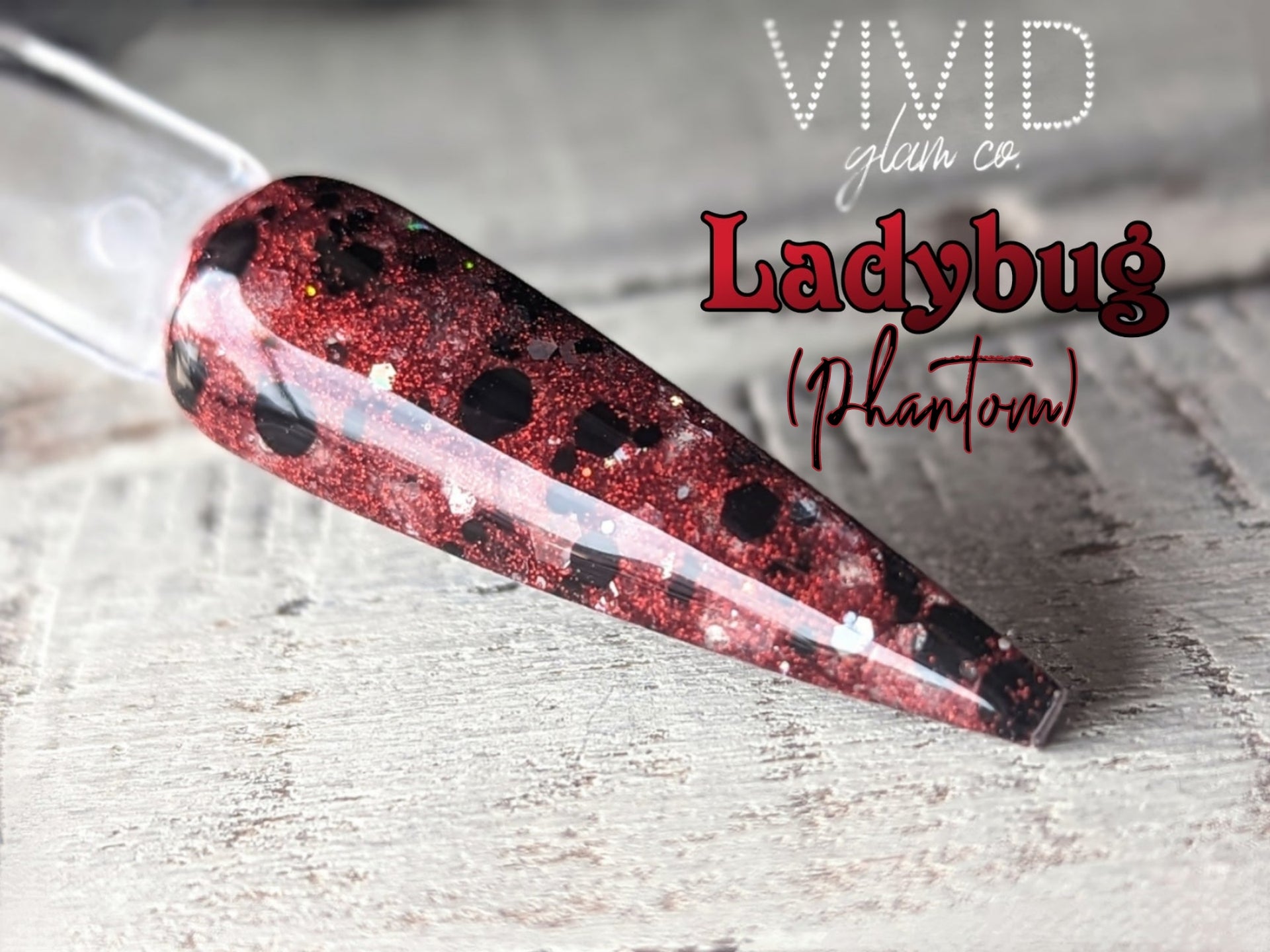 Ladybug (Phantom) - Glitter Dip Powder