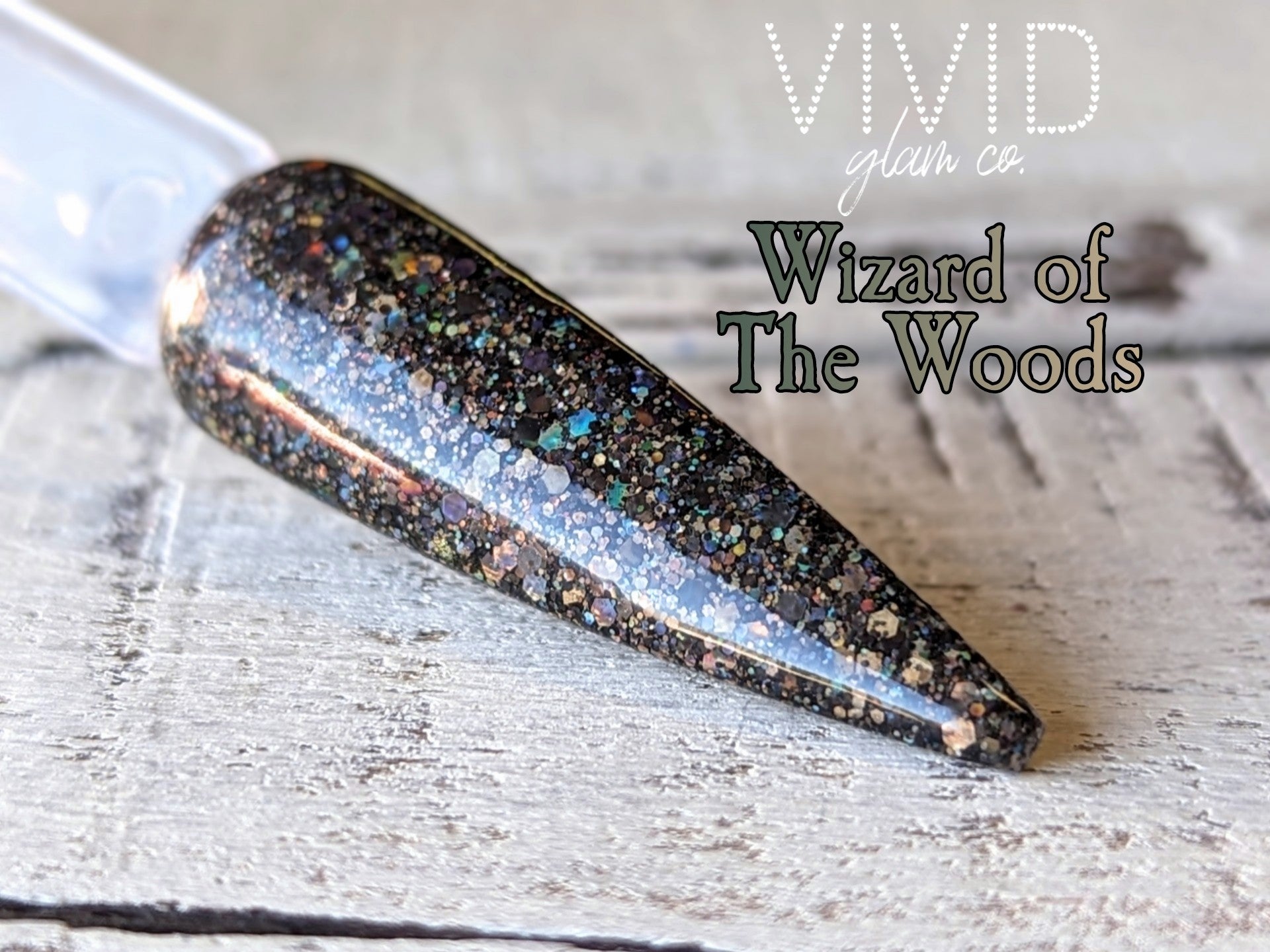 Wizard Of The Woods - Glitter Dip Powder