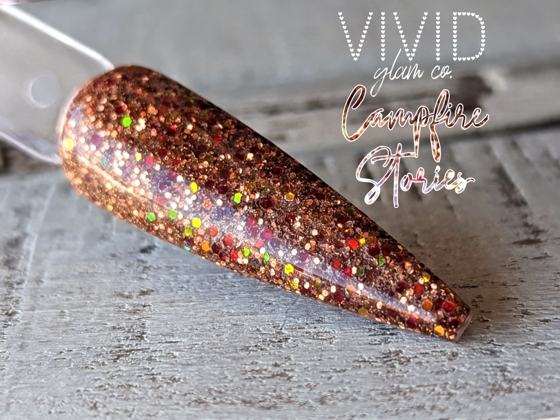 Campfire Stories - Glitter Dip Powder