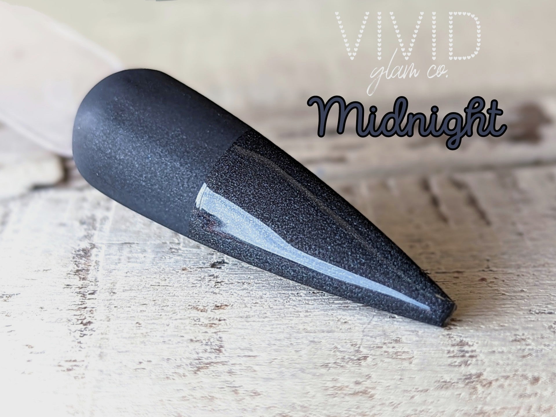 Midnight - Shimmer Dip Powder