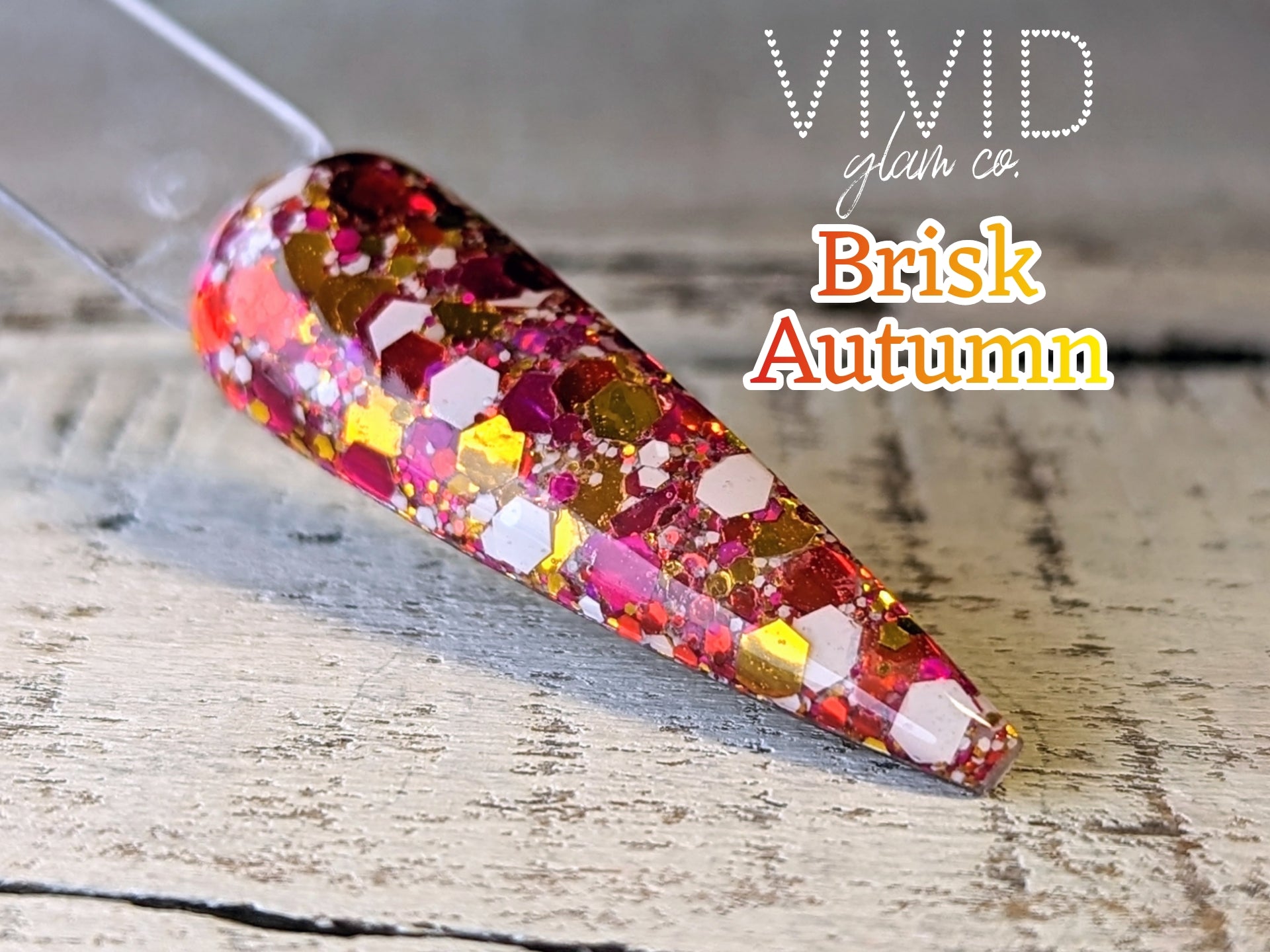 Brisk Autumn - Glitter Dip Powder