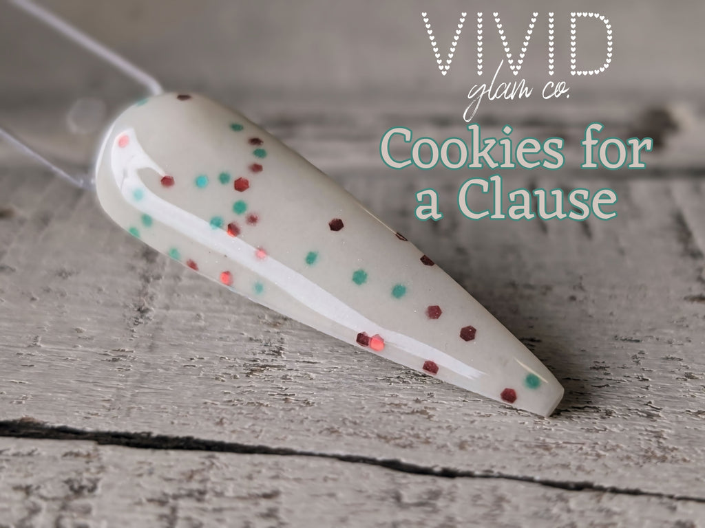 Cookies For A Clause - Glitter Dip Powder