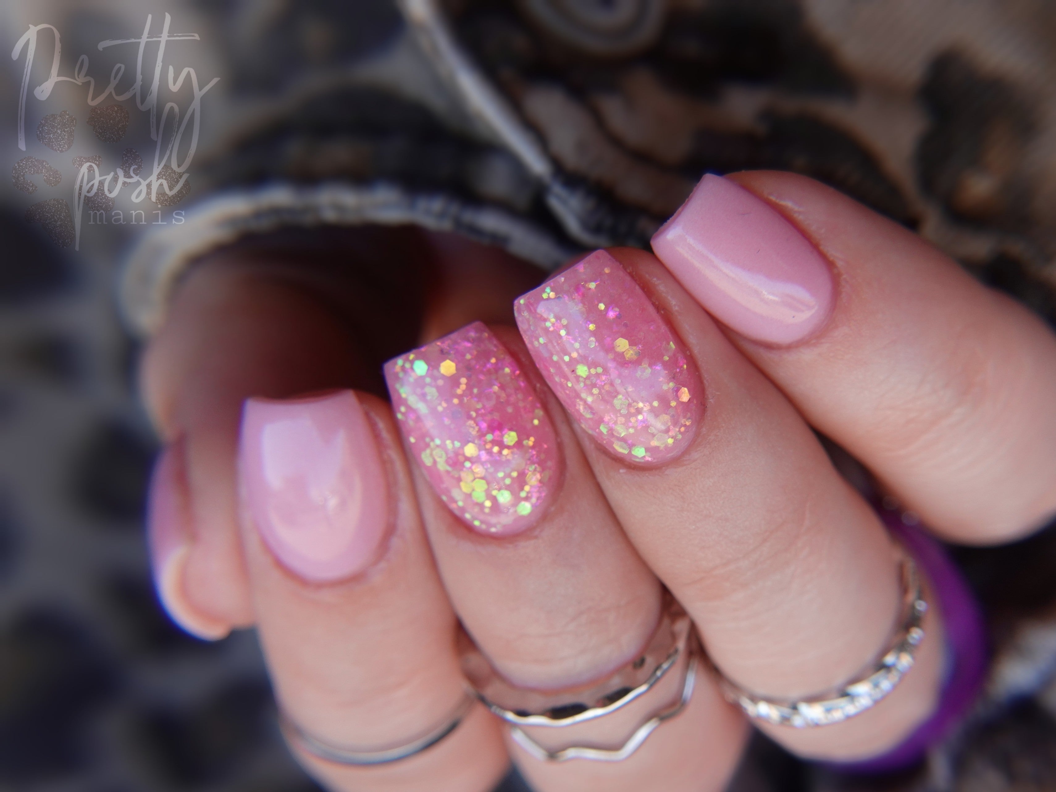 Lavender Lemon Glitzer - Glitter Dip Powder