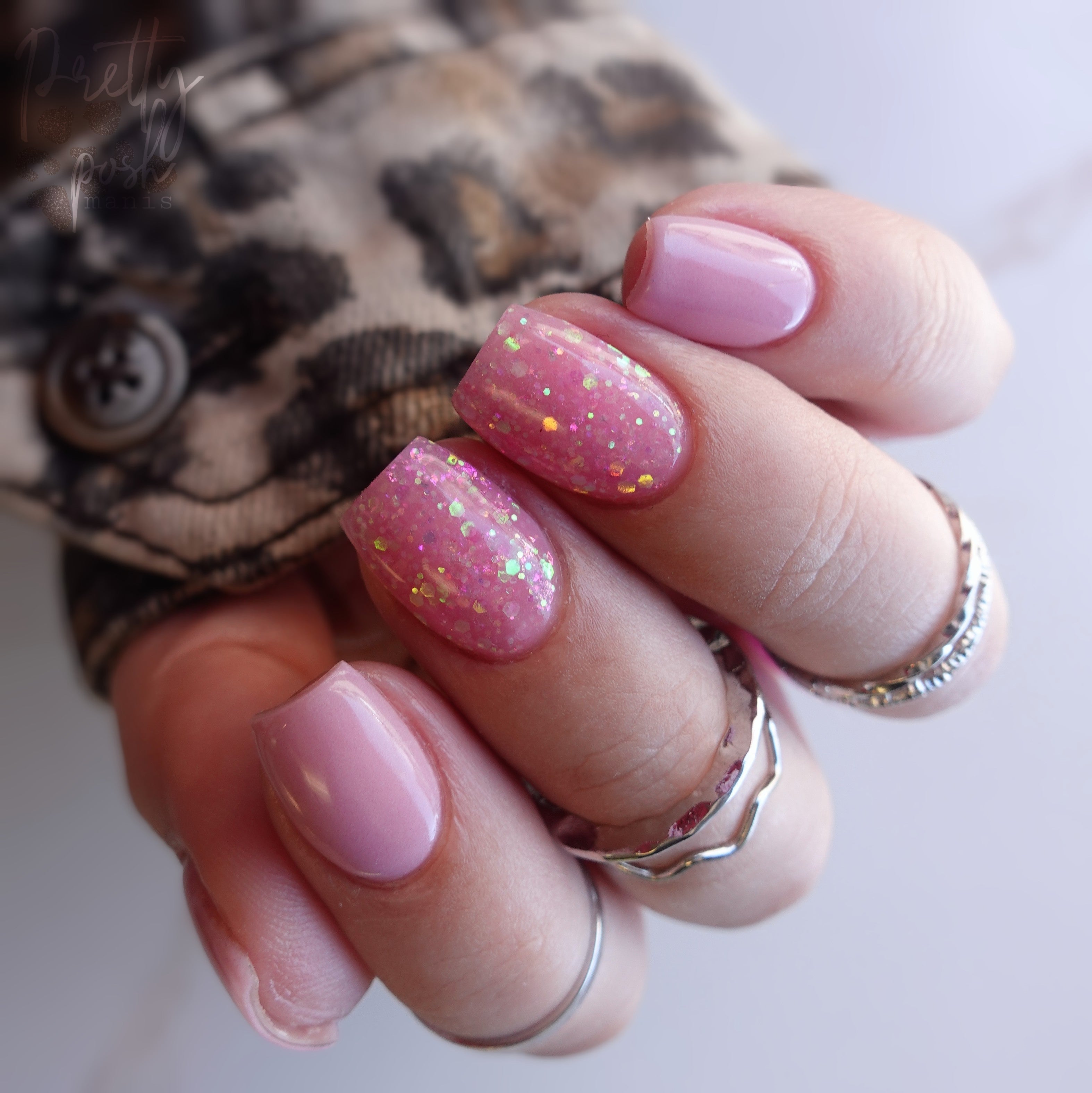 Lavender Lemon Glitzer - Glitter Dip Powder