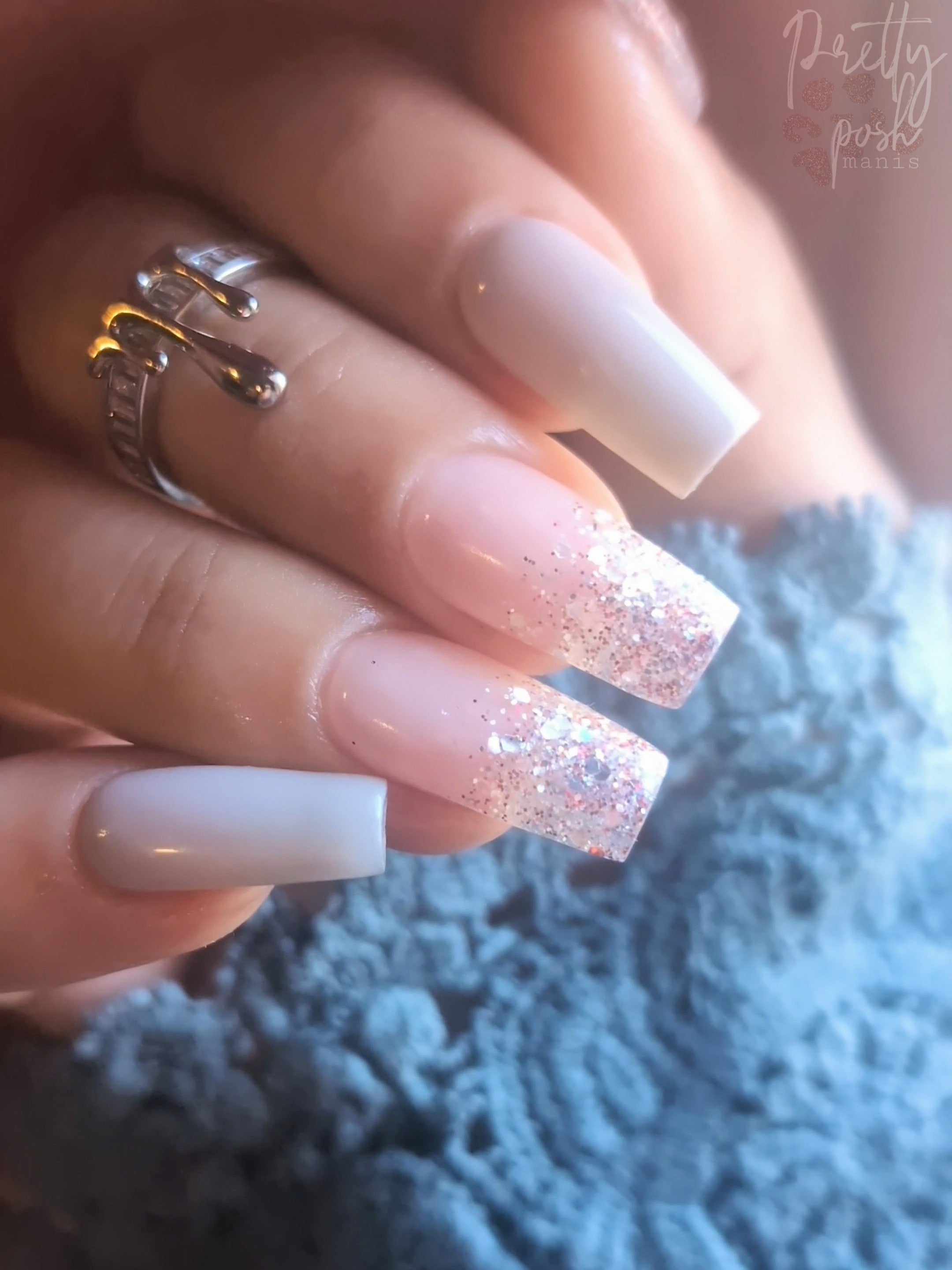 Square Medium Gelly Tips (Pre-Etched)