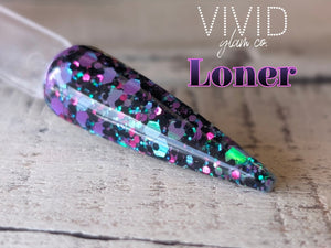 Loner - Glitter Dip Powder