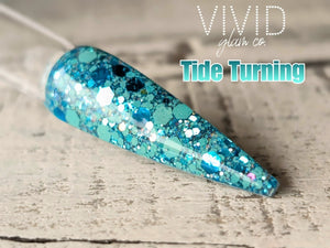 Tide Turning - Glitter Dip Powder