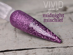 Midnight Mischief - Glitter Dip Powder