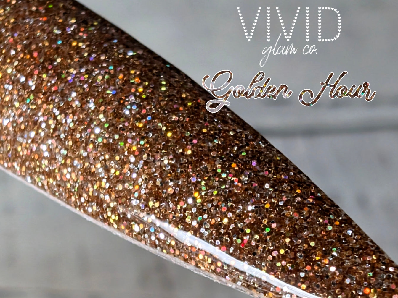 Golden Hour - Glitter Dip Powder