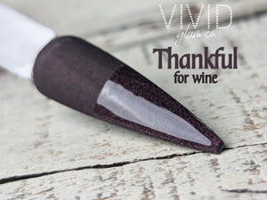 Thankful For Wine - Shimmer Dip Powder