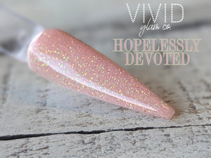 Hopelessly Devoted - Glitter Dip Powder