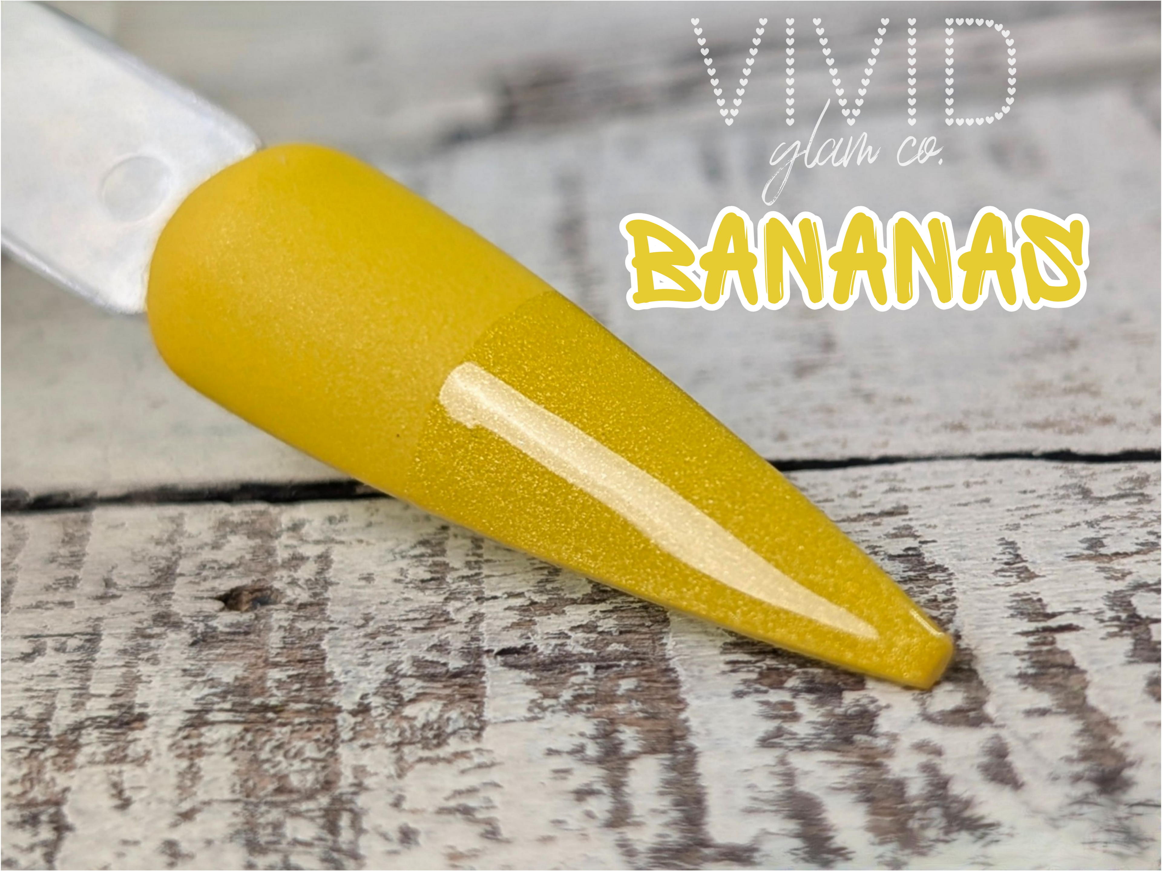 Bananas - Shimmer Dip Powder