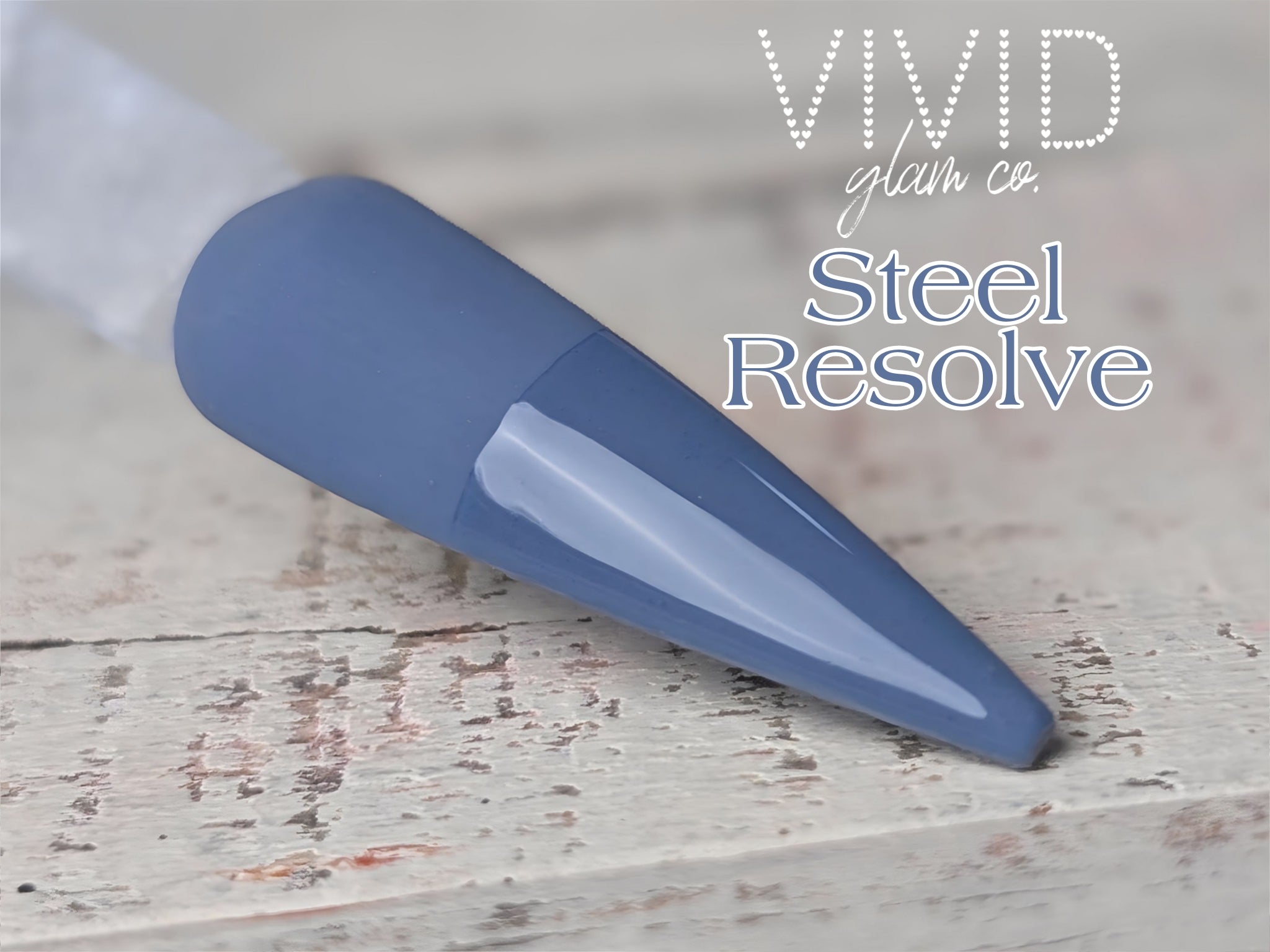 Steel Resolve- Solid Dip Powder