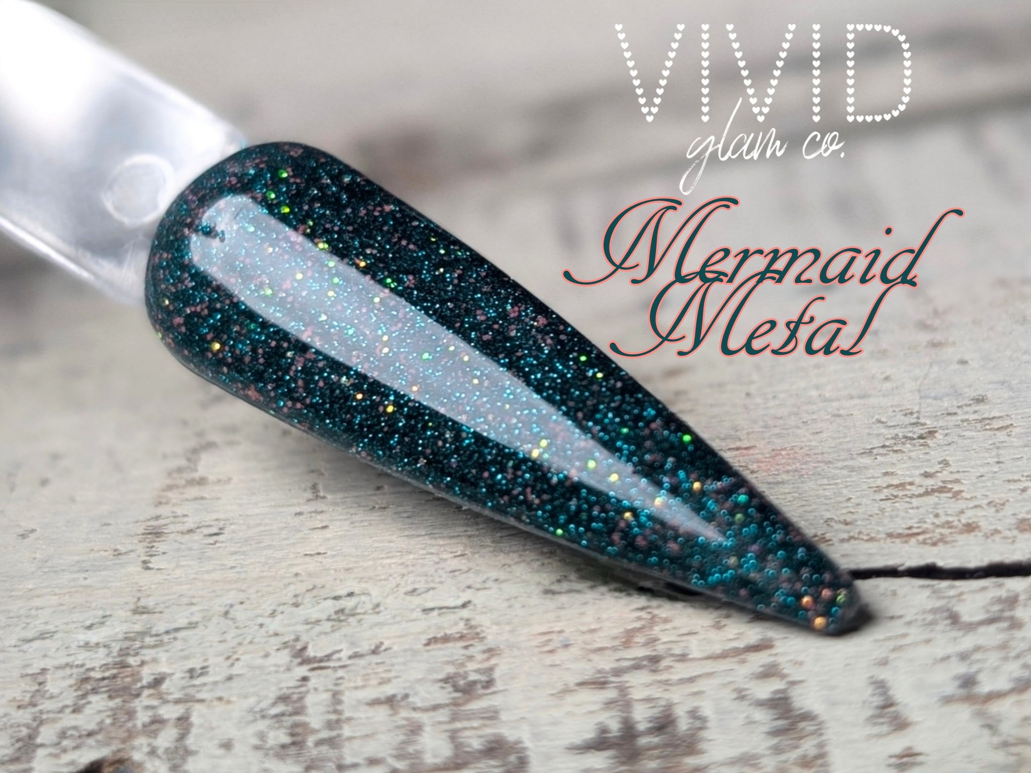Mermaid Metal - Glitter Dip Powder