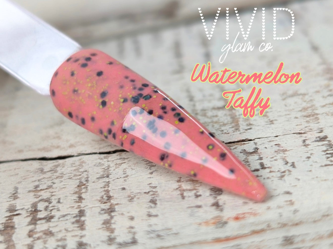 Watermelon Taffy - Glitter Dip Powder