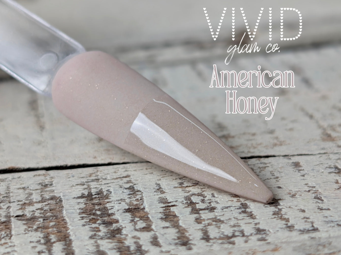 American Honey - Shimmer Dip Powder