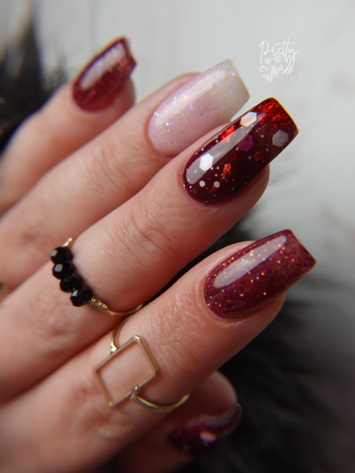 Mixed Signals - Glitter Dip Powder
