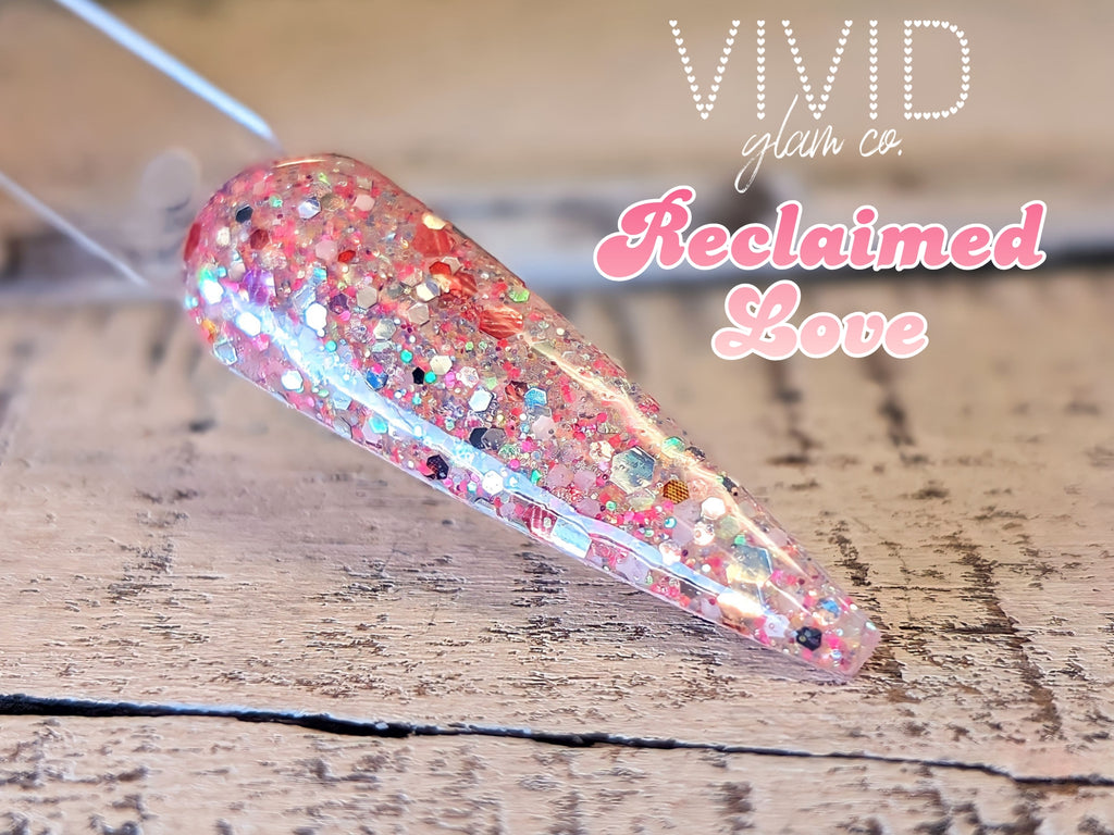 Reclaimed Love Glitter Dip Powder - VIVID GLAM CO.