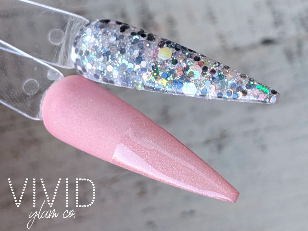 VIVID GLAM CO. FRENCHY + DATE NIGHT DUO DIP POWDER