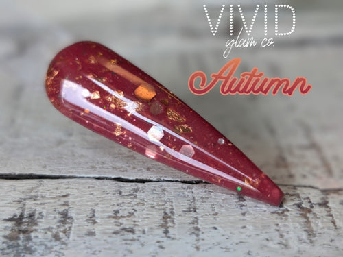 VIVID GLAM CO. LLC AUTUMN THERMAL DIP POWDER